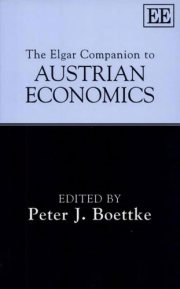 Couverture : The Elgar companion to Austrian economics