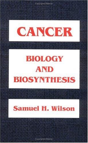 Couverture : Cancer biology and biosynthesis