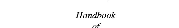 Couverture : Handbook of solvent extraction