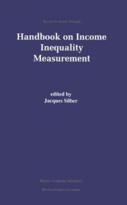 Couverture : Handbook of income inequality measurement