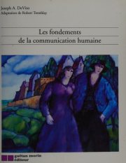 Couverture : Les fondements de la communication humaine