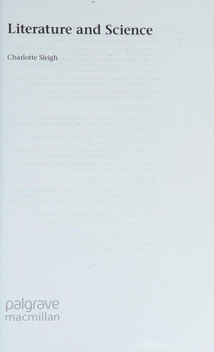 Couverture : Literature and science