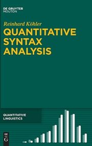 Couverture : Quantitative Syntax Analysis