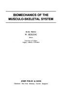 Couverture : Biomechanics of the musculo-skeletal system