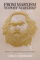 Couverture : From Marxism to Post-Marxism?