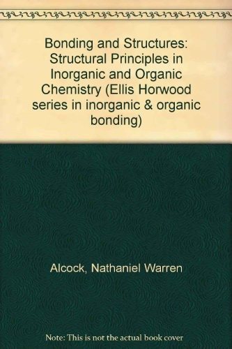 Couverture : Bonding and structure