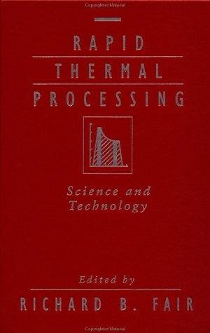 Couverture : Rapid thermal processing