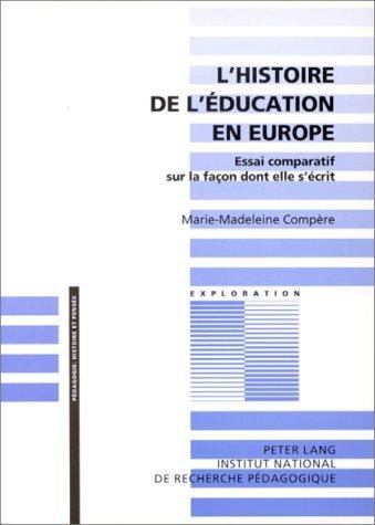 Couverture : L' histoire de l'éducation en Europe