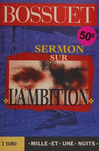 Couverture : Sermon sur l'ambition