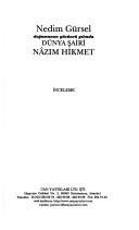 Couverture : Doğumunun yüzüncü yılında dünya şairi Nâzım Hikmet