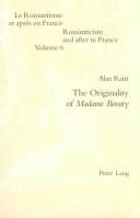 Couverture : The originality of Madame Bovary