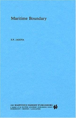 Couverture : Maritime boundary