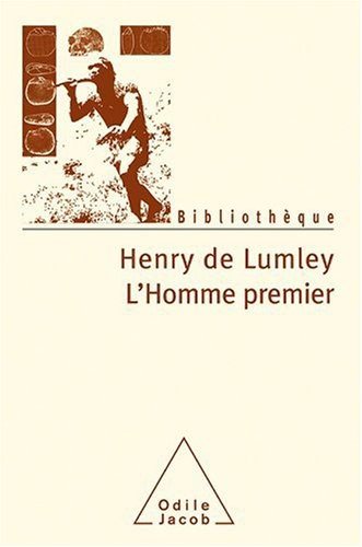 Couverture : L'Homme premier