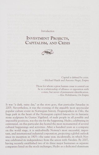 Couverture : The allure of capitalism