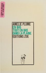 Couverture : En bas, tout en bas dans la plaine