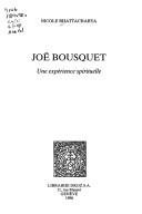 Couverture : Joë Bousquet