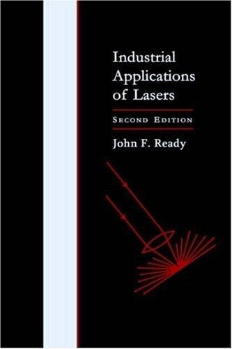 Couverture : Industrial applications of lasers