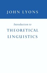 Couverture : Introduction to Theoretical Linguistics