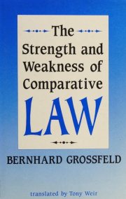 Couverture : The strength and weakness of comparative law