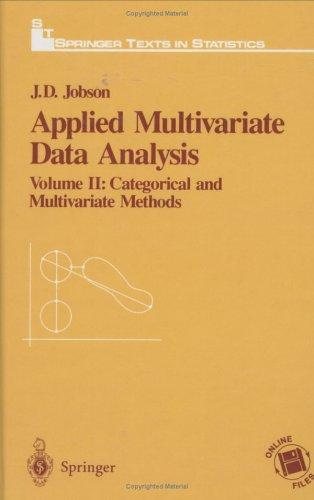 Couverture : Applied multivariate data analysis
