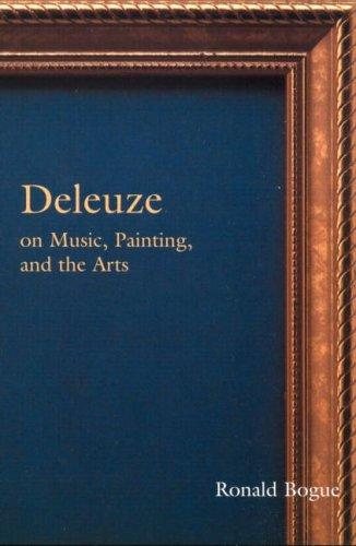 Couverture : Deleuze on music, painting, and the arts