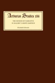 Couverture : The genesis of narrative in Malory's Morte Darthur