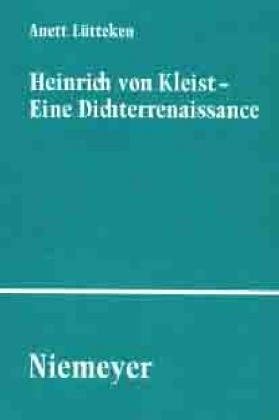 Couverture : Heinrich von Kleist