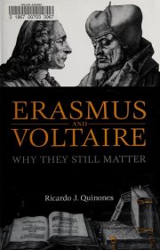 Couverture : Erasmus and Voltaire