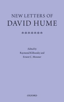 Couverture : New letters of David Hume