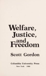 Couverture : Welfare, justice, and freedom