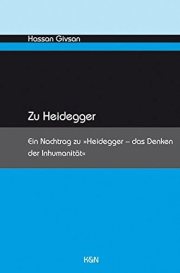 Couverture : Zu Heidegger