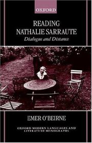 Couverture : Reading Nathalie Sarraute