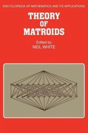 Couverture : Theory of matroids