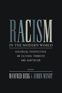 Couverture : Racism in the Modern World
