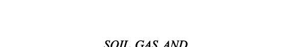 Couverture : Soil gas and related methods for natural resource exploration