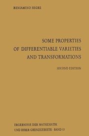 Couverture : Some properties of differentiable varieties and transformations