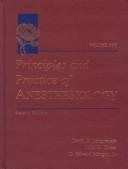Couverture : Principles and practice of anesthesiology.