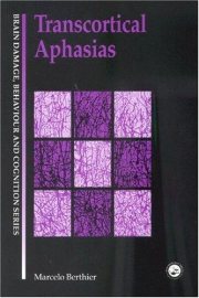Couverture : Transcortical Aphasias (Brain Damage, Behaviour, and Cognition)