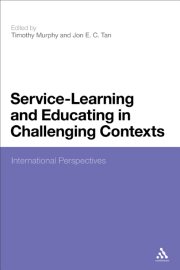 Couverture : Service-Learning and Educating in Challenging Contexts