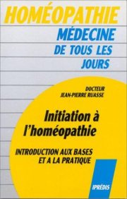 Couverture : Initiation à l'homéopathie 