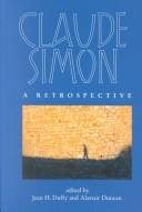 Couverture : Claude Simon