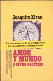 Couverture : Amor y mundo y otros escritos