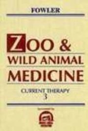 Couverture : Zoo & wild animal medicine