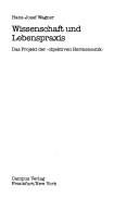 Couverture : Wissenschaft und Lebenspraxis
