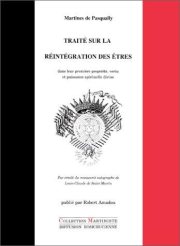 Couverture : Traité sur la réintégration des êtres dans leur première propriété, vertu et puissance spirituelle divine