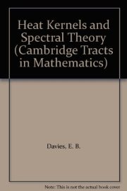 Couverture : Heat kernels and spectral theory