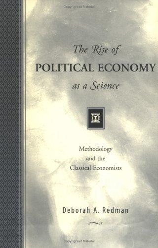 Couverture : The rise of political economy as a science
