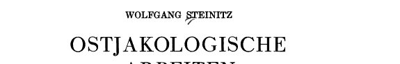 Couverture : Ostjakologische Arbeiten