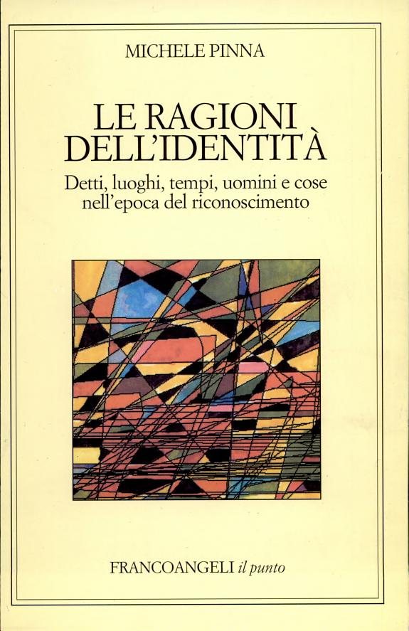 Couverture : Le ragioni dell'identità