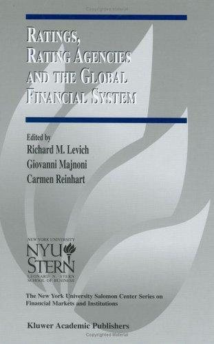 Couverture : Ratings, rating agencies and the global financial system